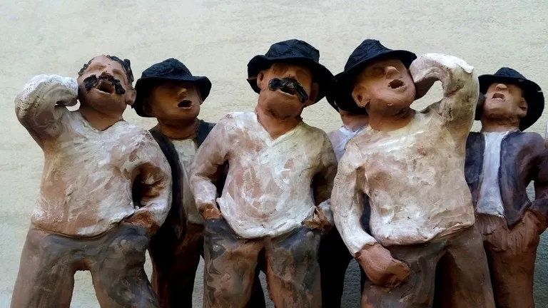 Groupe de chanteurs de polyphonie paghjella