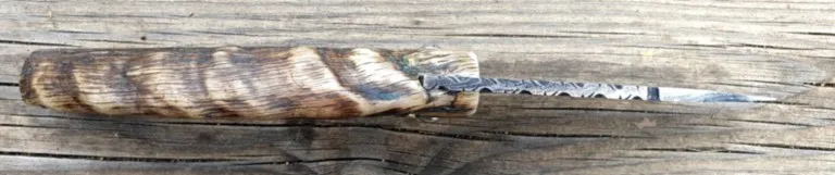 couteau corse martelloni Pliant damas acier 