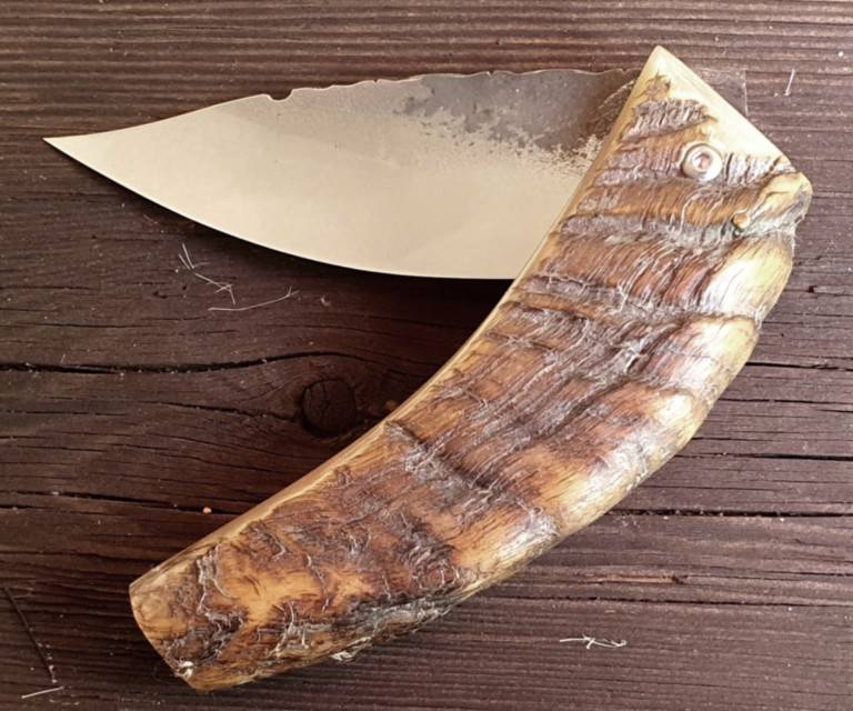 couteau corse Martelloni lame acier