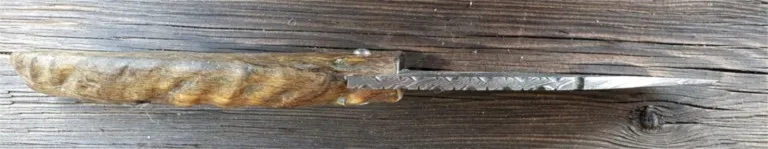 Couteau corse Martelloni lame damas