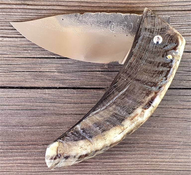 Couteau corse Martelloni pliant curnicciolu