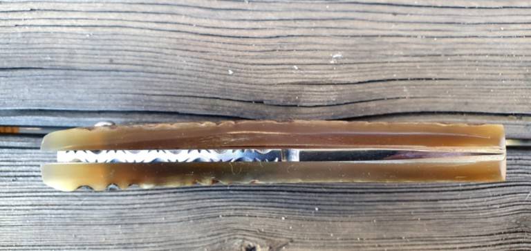 Couteau corse Martelloni pliant acier couteau corse Martelloni curnicciolu lame acier