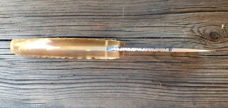 Couteau corse Martelloni pliant acier couteau corse Martelloni curnicciolu lame acier