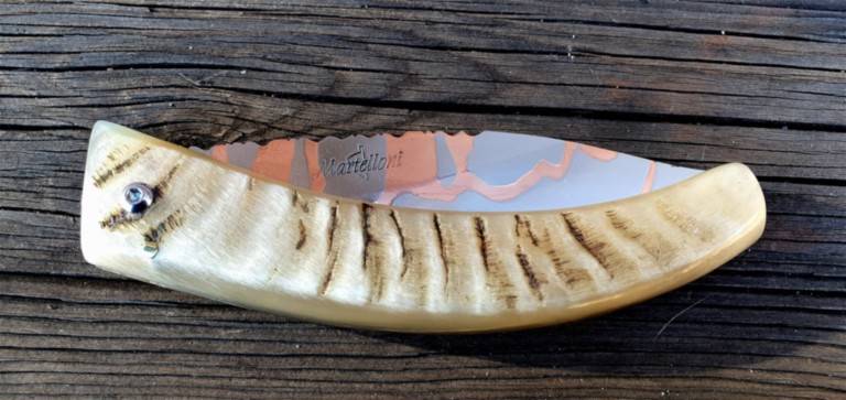 Couteau Corse Curnicciolu Lame acier et cuivre Couteau Corse Curnicciolu Lame acier et cuivre