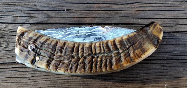 Couteau corse Martelloni Lame Damas Couteau corse Martelloni Lame Damas