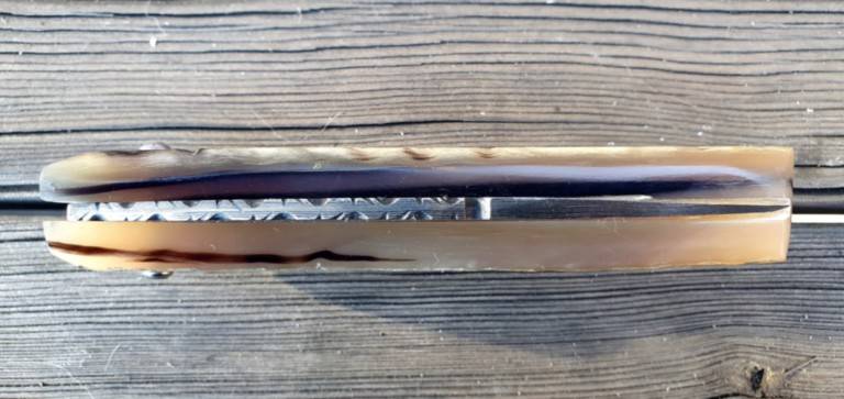 couteau corse Pliant Damas couteau corse Martelloni Pliant Damas