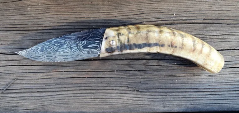 couteau corse Martelloni Pliant Damas