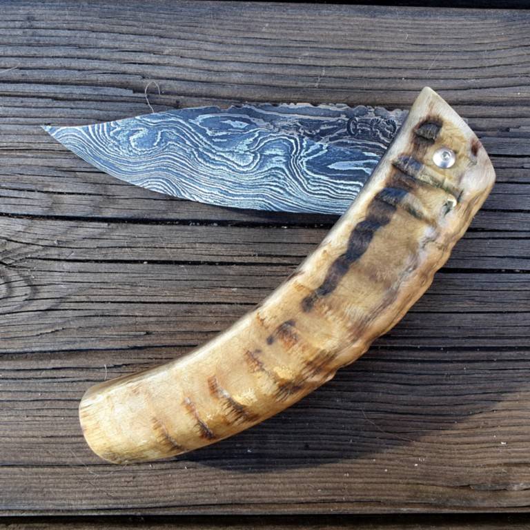 couteau corse Martelloni Pliant Damas couteau corse Martelloni Pliant Damas