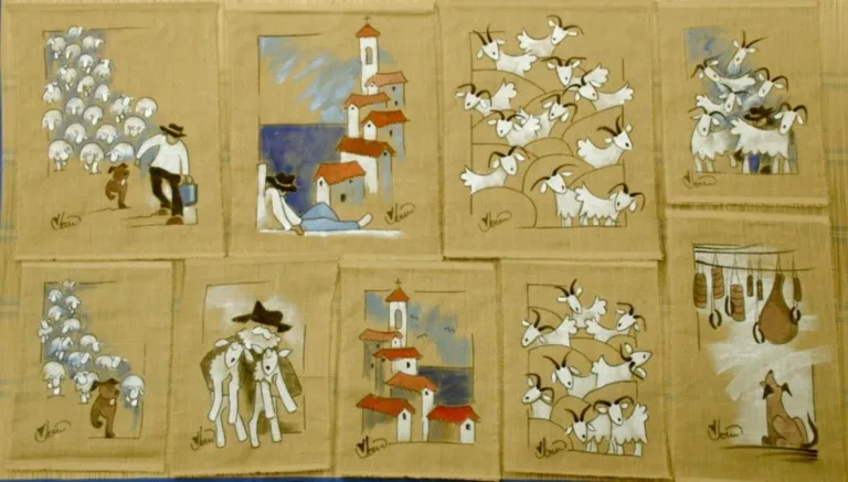 modèles de tableaux sur toile de jute modèles de tableaux sur toile de jute