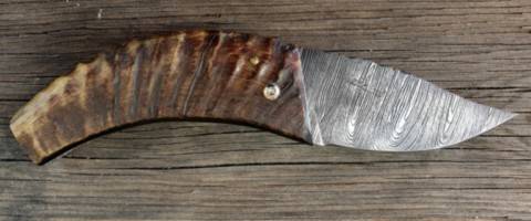 Couteau corse Martelloni Lame Damas Couteau corse Martelloni Lame Damas