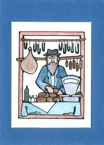 sous verre corse modele charcutier